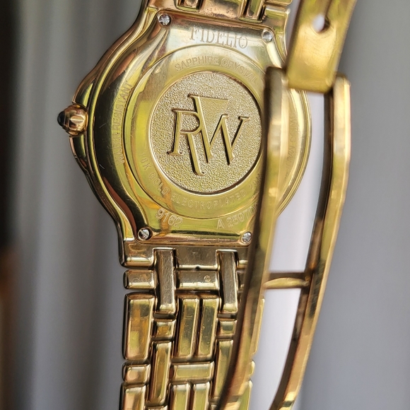 Raymond Weil Fidelio Watch with Sapphire Crystal's 18K Electroplated 20M - Picture 7 of 10